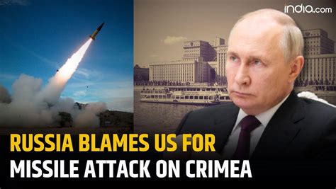 Ukraine war: Russia blames US and vows response for Crimea .